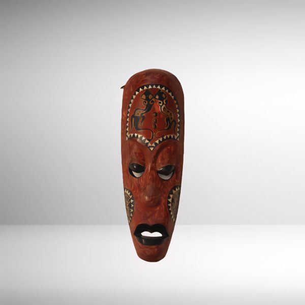 African Wooden Face