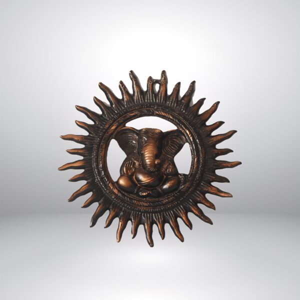 Lord Ganesh & Sun - Brass